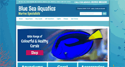 Desktop Screenshot of blueseaaquatics.co.uk